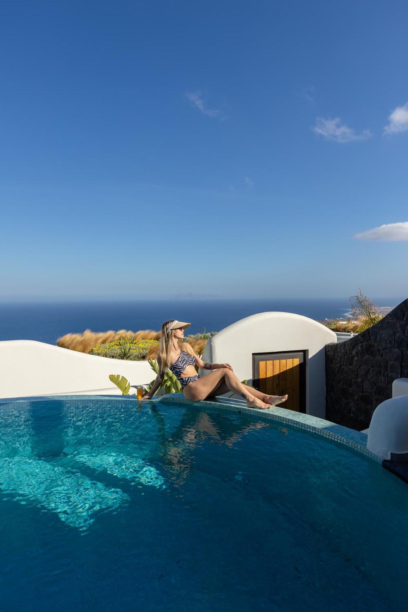 Secret Path Luxury Villas Imerovígli Eksteriør bilde